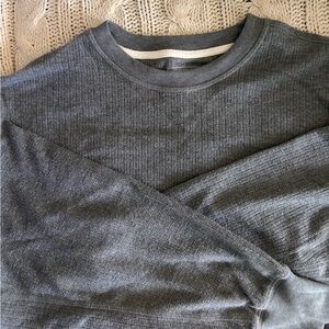 American Eagle Outfitters Dark Gray Crewneck Sweater